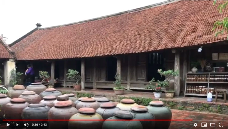 Cà dầm tương đặc sản xứ Đoài