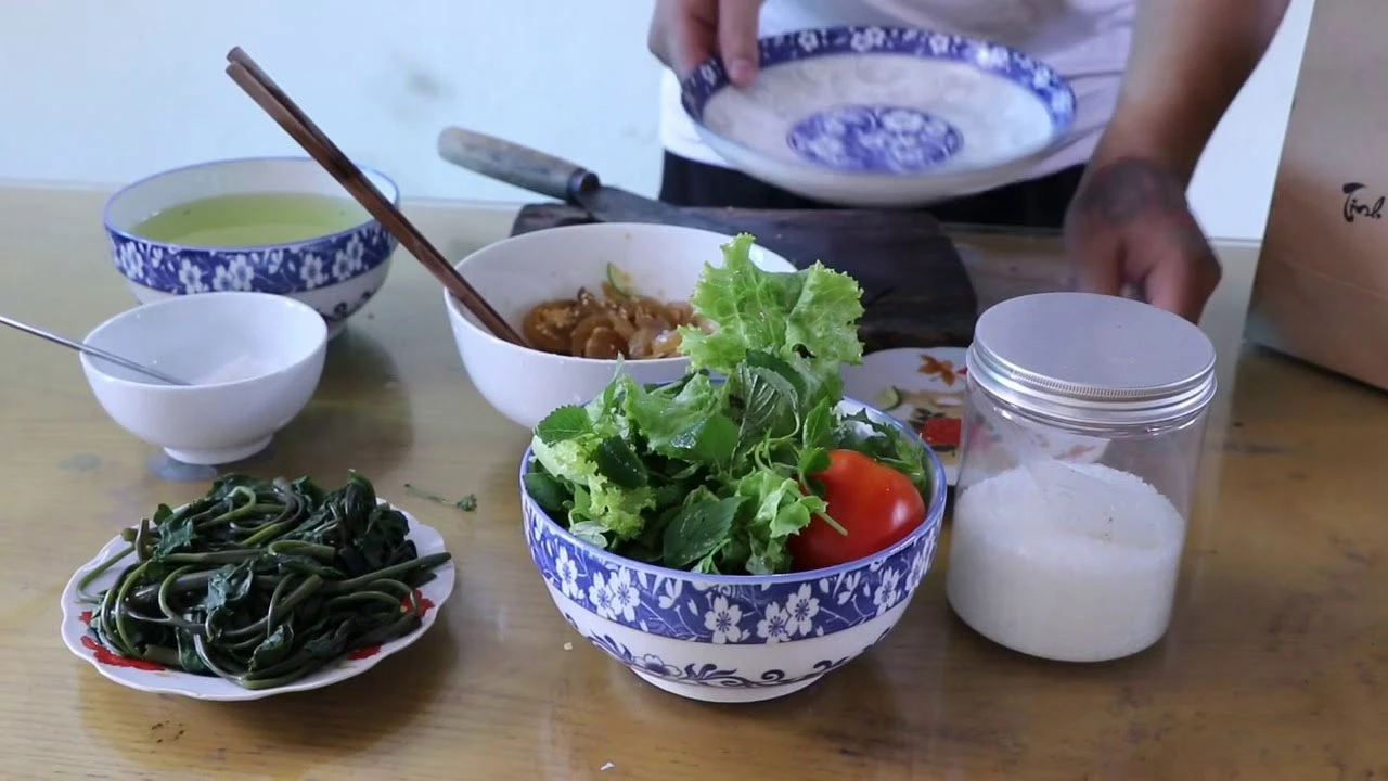 Cà dầm tương hướng dẫn chế biến