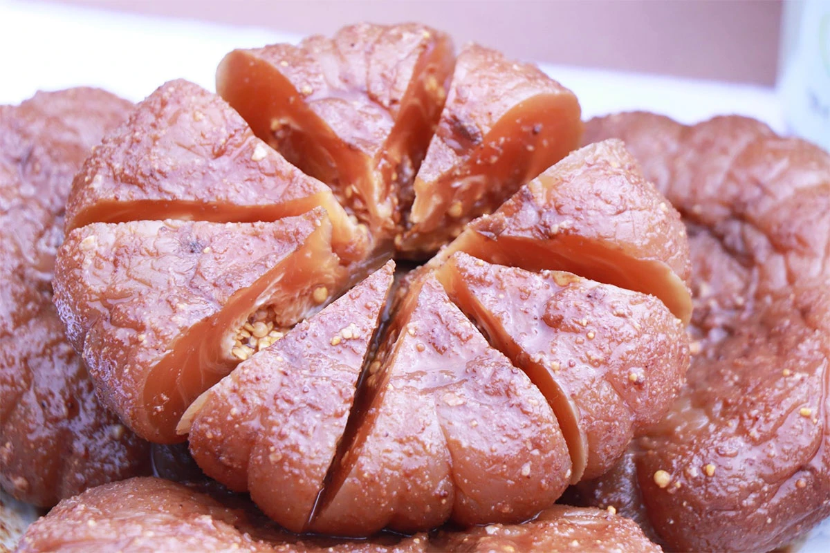 Cà dầm tương Phúc Thọ - món ăn “vạn người mê”