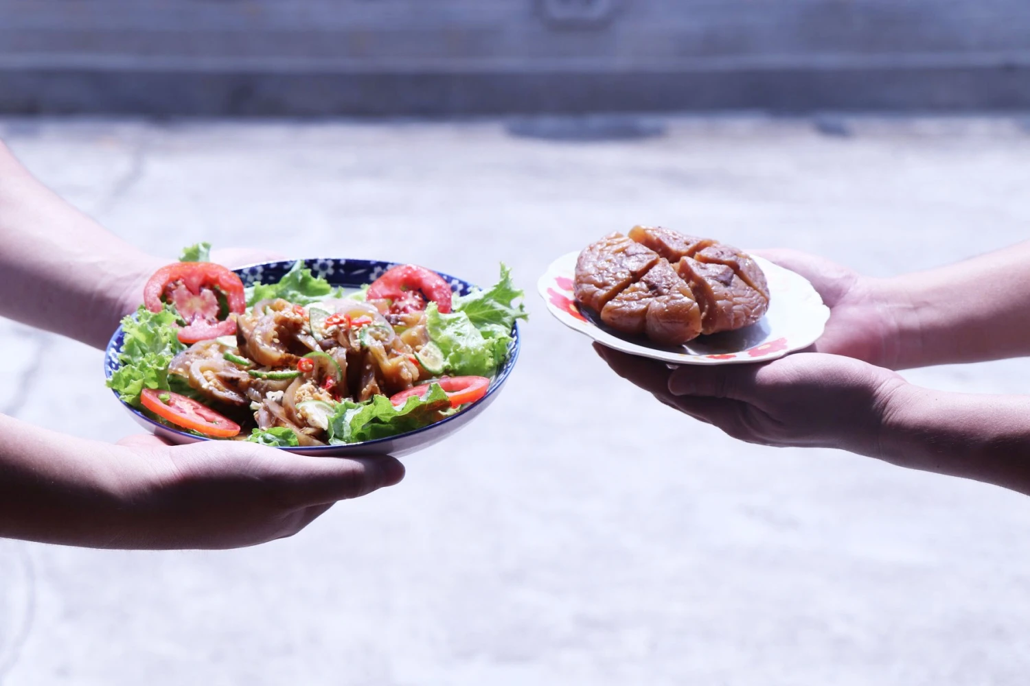 Cà dầm tương kí ức về hồn quê xưa