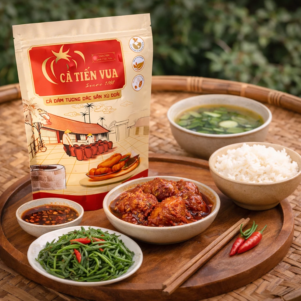 CÀ DẦM TƯƠNG-LỌ THỦY TINH (5 quả) -QUÀ TẶNG Ý NGHĨA