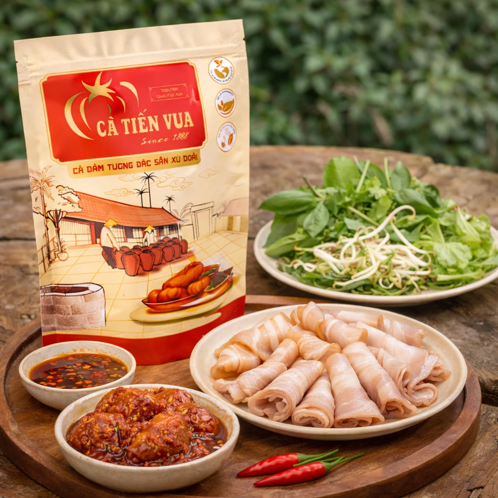 CÀ DẦM TƯƠNG-LỌ THỦY TINH (5 quả) -QUÀ TẶNG Ý NGHĨA