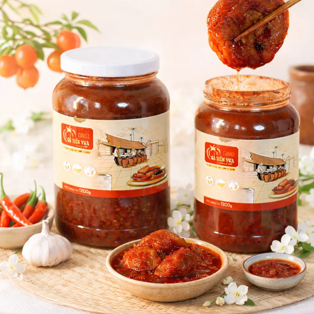 CÀ DẦM TƯƠNG-COMBO- 3 LỌ THỦY TINH(15 quả)