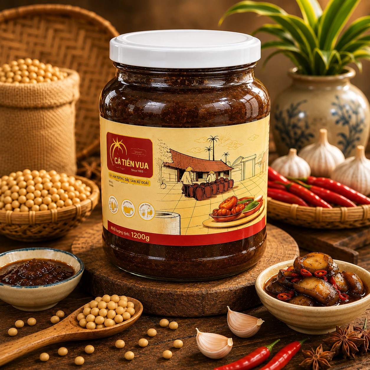 LỌ THỦY TINH SANG TRONG -QUÀ TẶNG Ý NGHĨA -2500 gr