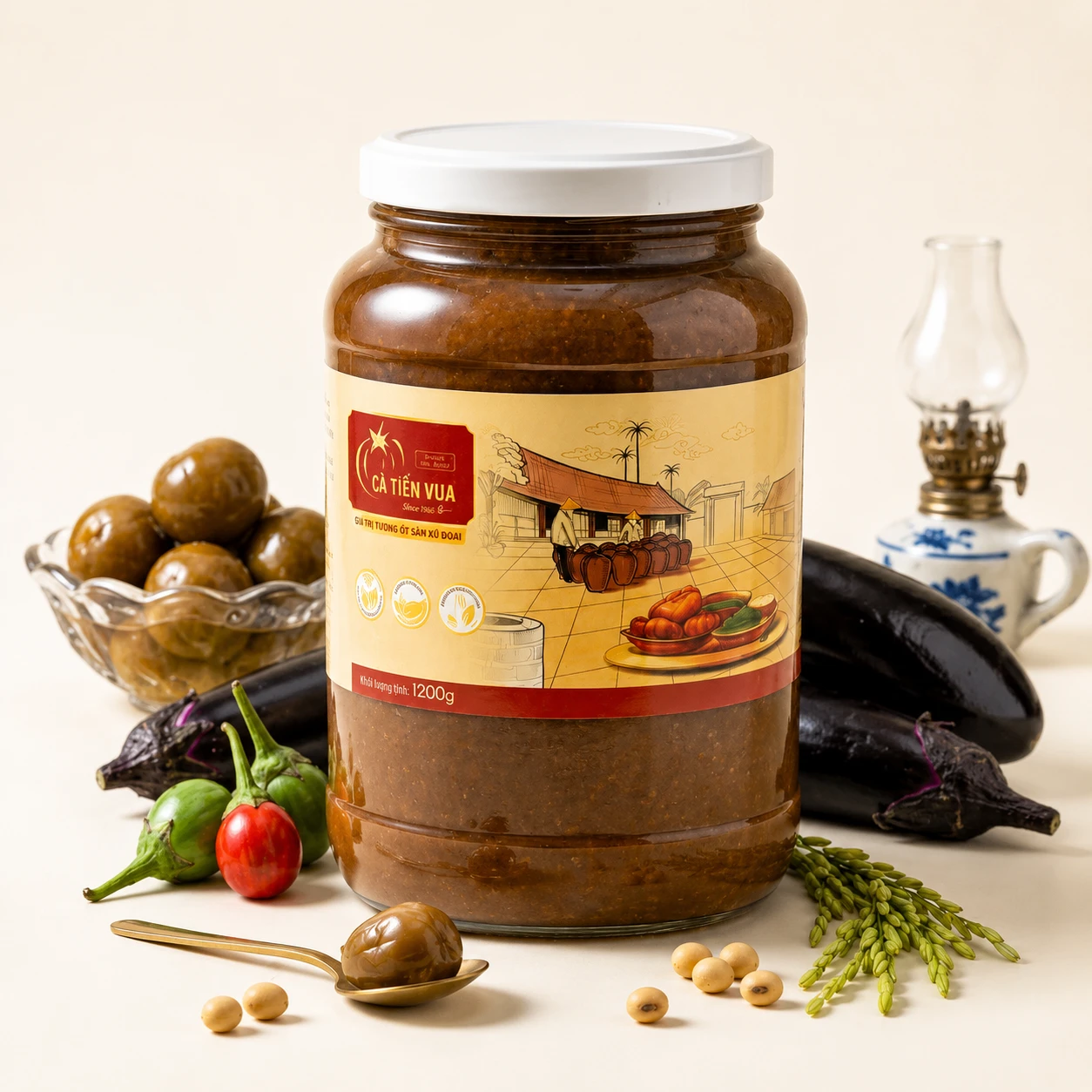 LỌ THỦY TINH SANG TRONG -QUÀ TẶNG Ý NGHĨA -2500 gr