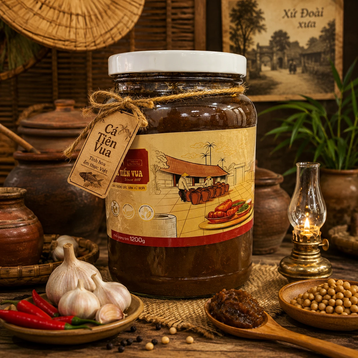 LỌ THỦY TINH SANG TRONG -QUÀ TẶNG Ý NGHĨA -2500 gr